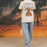 Cat Call Tee Antique