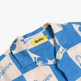 Checker Flower Cabana Shirt