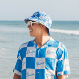 Checker Flower Cabana Shirt