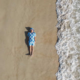 Checker Flower Cabana Shirt