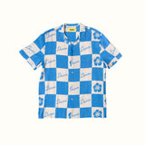 Checker Flower Cabana Shirt