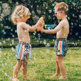 Cheetah Disco Swim Short - Boys