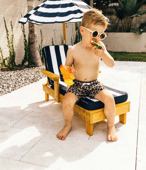 Cheetah Disco Swim Short - Kids