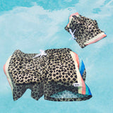 Cheetah Disco Swim Short - Boys