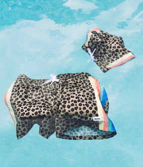 Cheetah Disco Swim Short - Kids