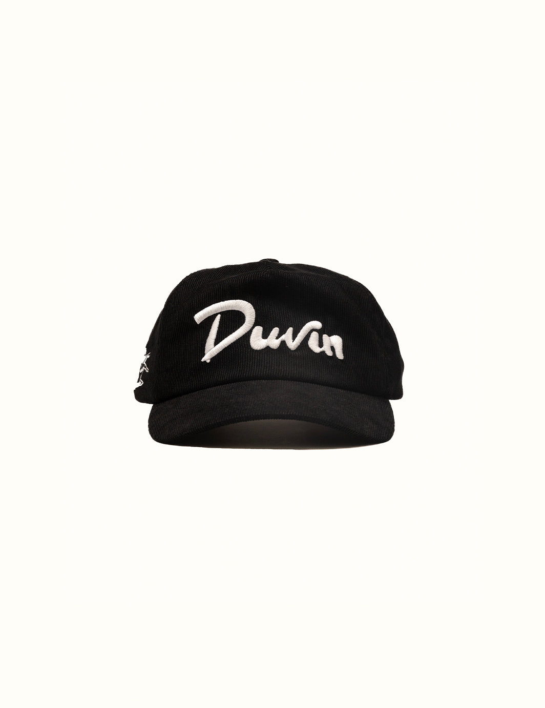 Duvin Script Corduroy Hat Black