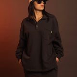 Duvin Polo Fleece - Black