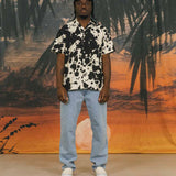 Cow Leisure Stretch Buttonup