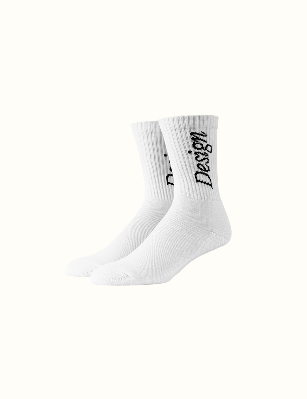 Design Sock White