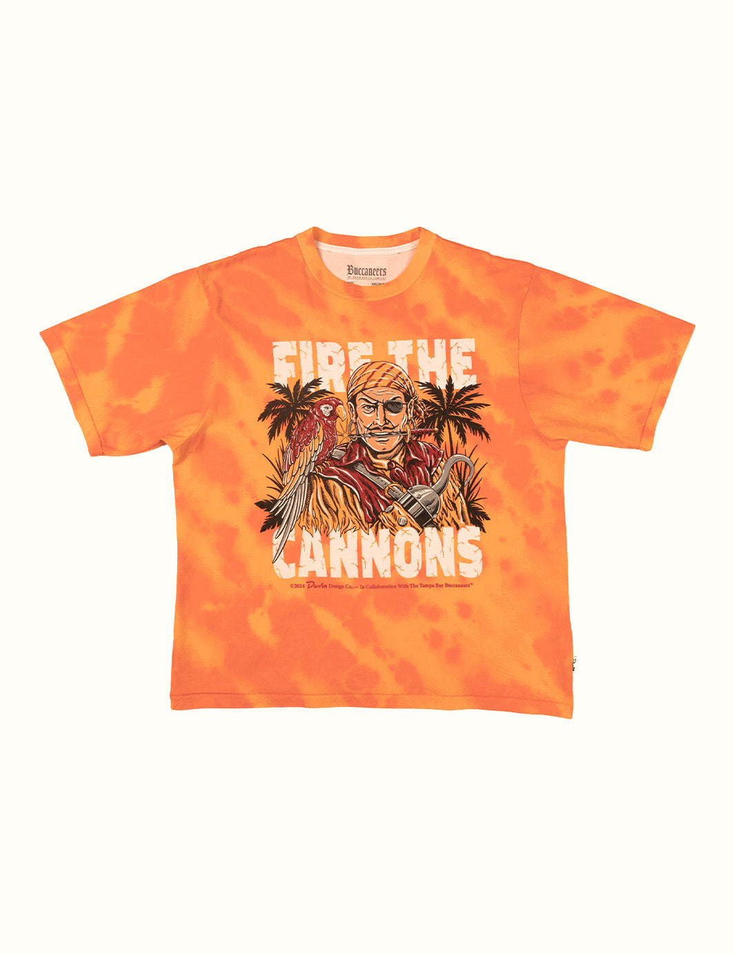 Duvin x Buccaneers Fire The Cannons Tee