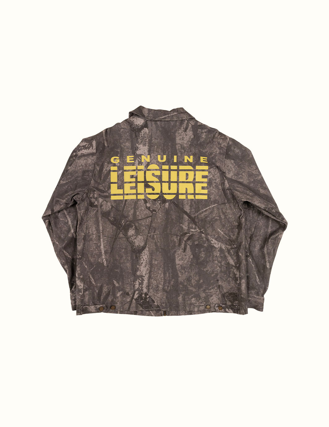 Genuine Leisure Jacket - Black Camo