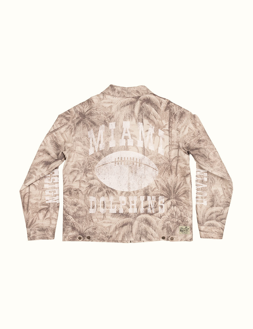 Duvin x Dolphins Palm Camo Jacket