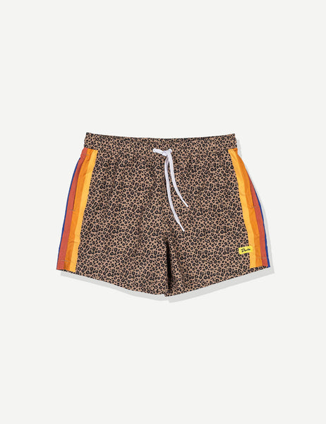 Desert Leopard Swim Short| 5'' Inseam 15'' Outseam Men's Swim