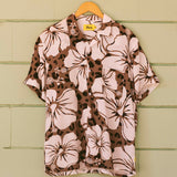 Hibiscus Leopard Buttonup