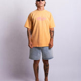 Oval Wave Tee - Peach