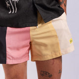Panels Swim Short - Pink