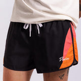 80s Tanning Swim - Black