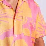 Paradise Cabana Shirt - Pink