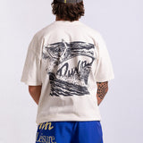 Oval Wave Tee - Antique