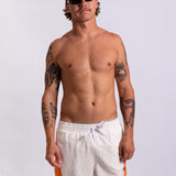 80s Tanning Swim - White