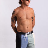 Panels Swim Short - Blue