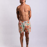 Pastel Flower Swim Short