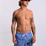 Wind Tanning Swim - Blue