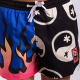 Flame Yang Split Swim Short