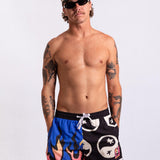 Flame Yang Split Swim Short