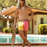 Leopard Waist Swim Short