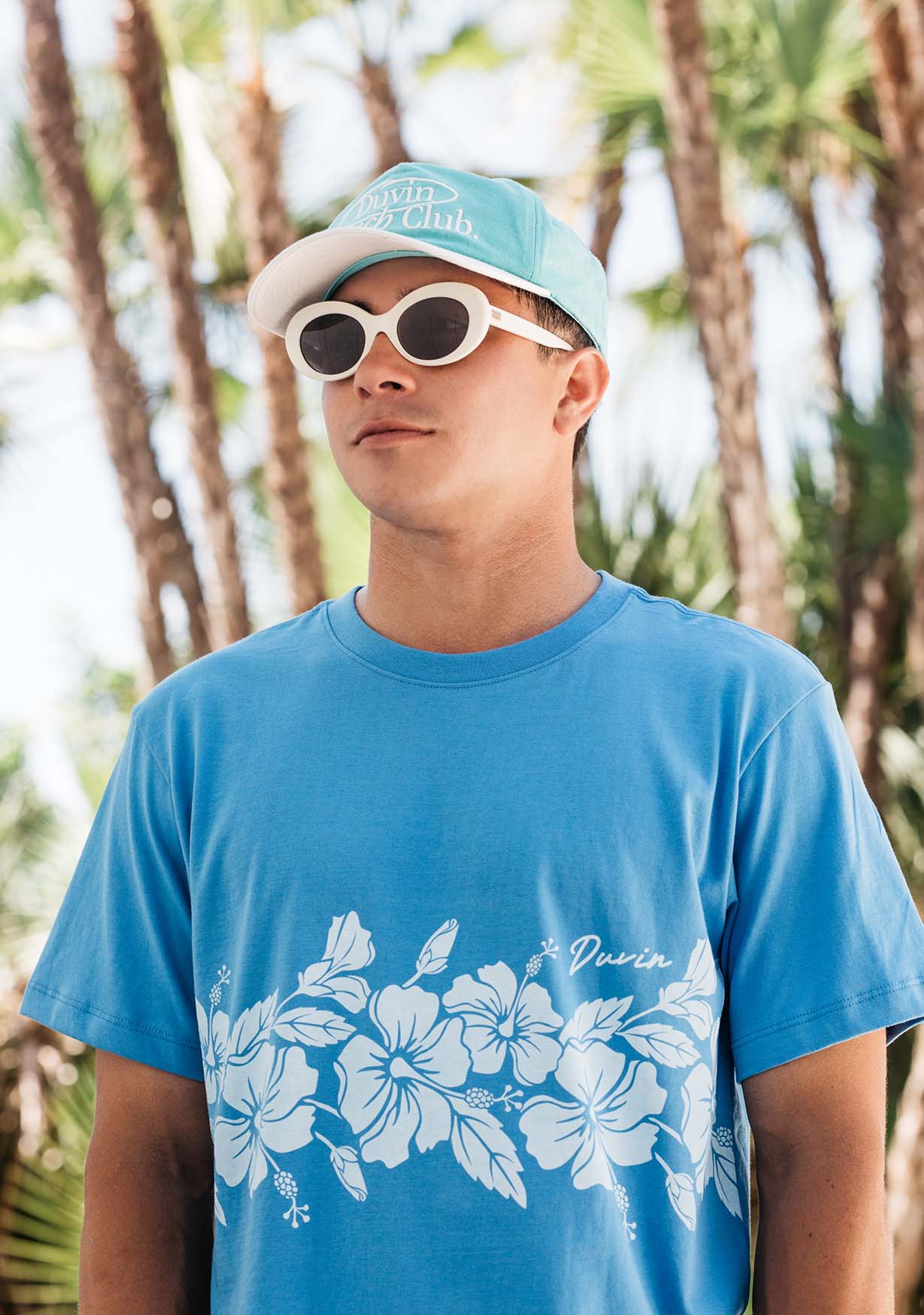 Oasis Tee - Blue - Duvin Design Co.