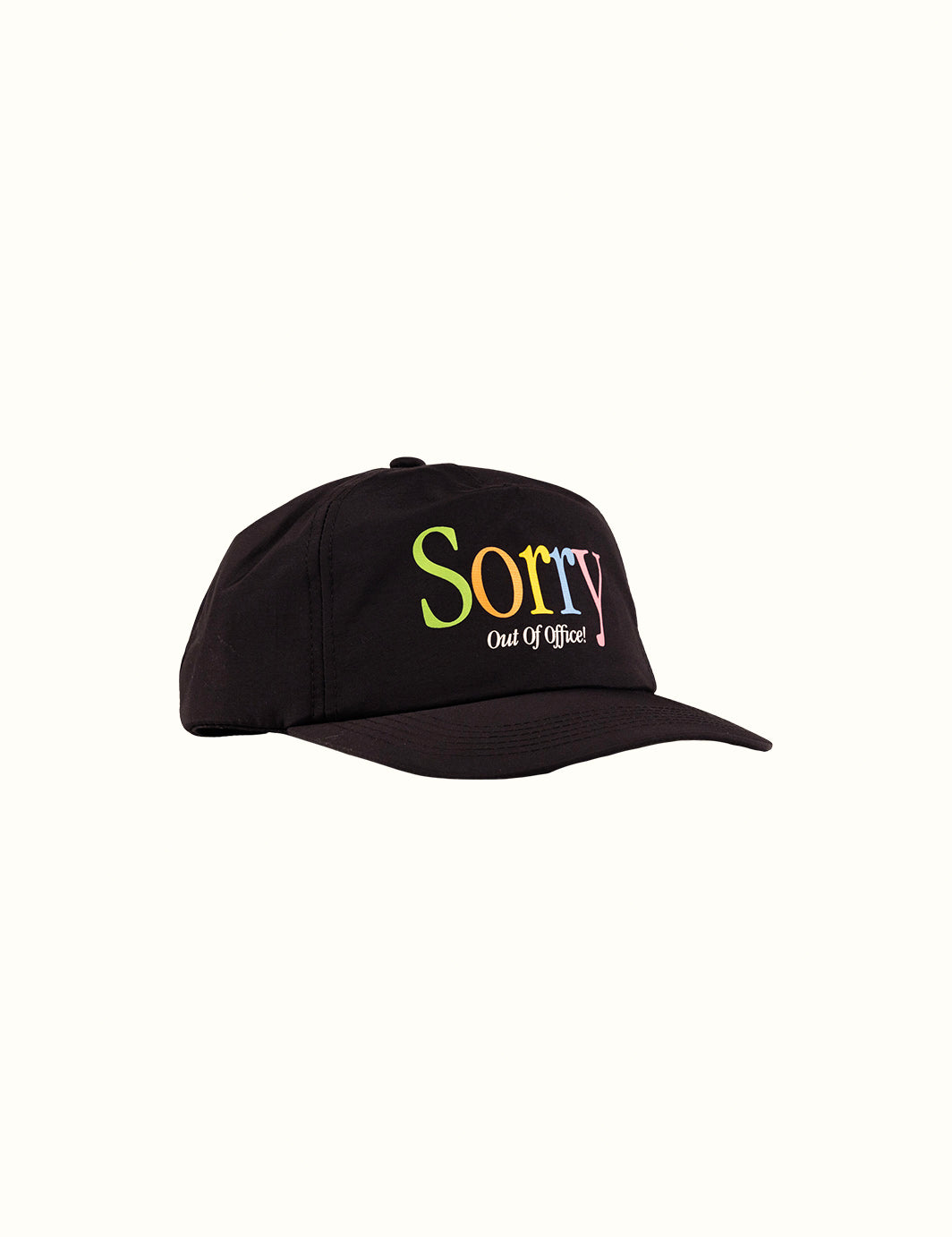 Sorry Out Of Office Hat - Black