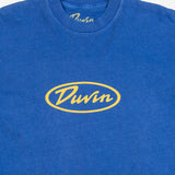 Oval Flower Tee - Blue