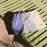 Panels Swim Short - Blue