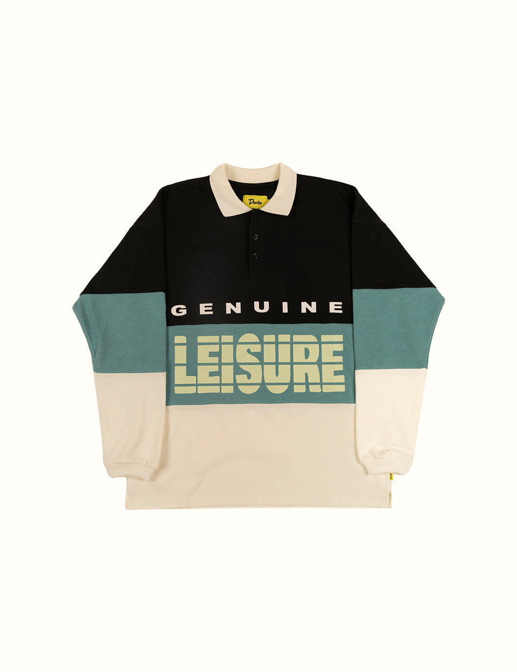 Genuine Leisure Rugby Polo - Teal