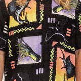Neon Marlin Cabana Shirt