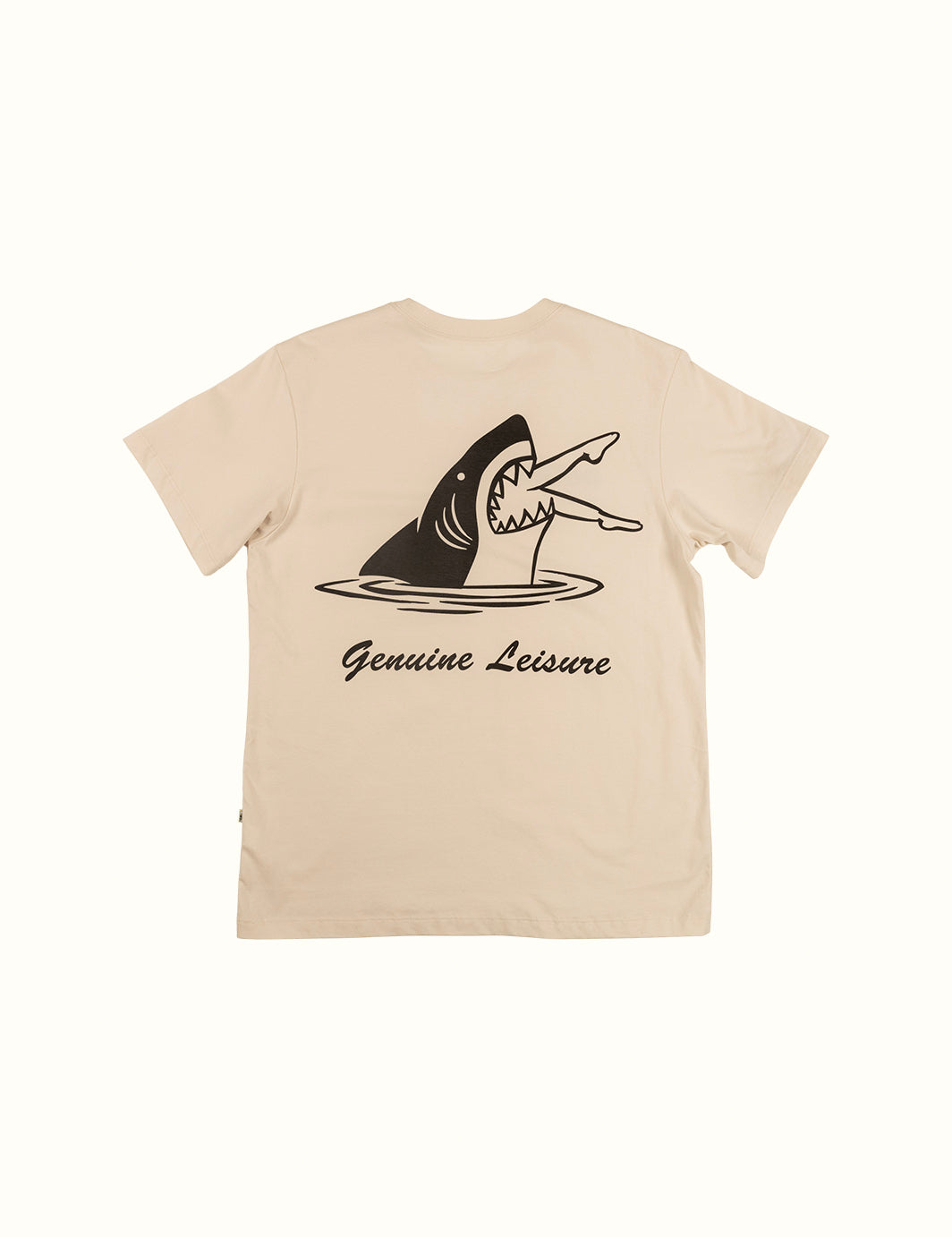 Shark Pima Tee - Antique