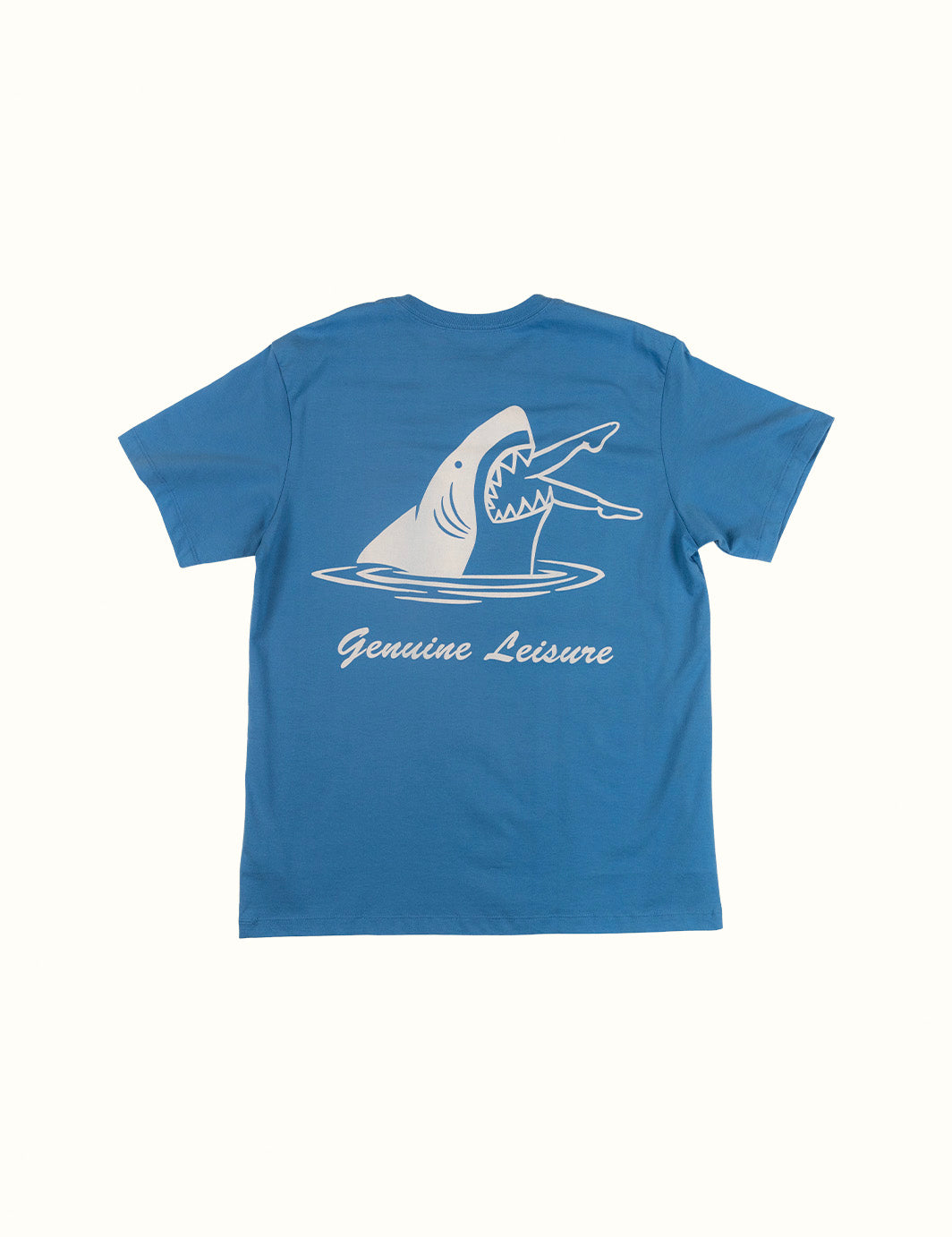 Shark Pima Tee - Blue