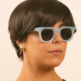 Leisure Unisex Sunglasses - Sky / Grey