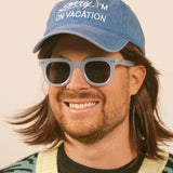 Leisure Unisex Sunglasses - Sky / Grey