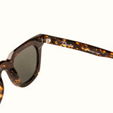 Leisure Unisex Sunglasses - Brown Tortoise / Grey