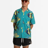 Aquarium Leisure Stretch Buttonup