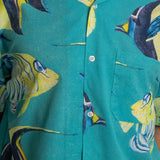 Aquarium Leisure Stretch Buttonup