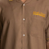 94 Buttonup - Brown