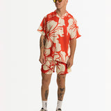 Paradise Buttonup Red