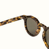 Seeker Unisex Sunglasses - Tortoise / Green