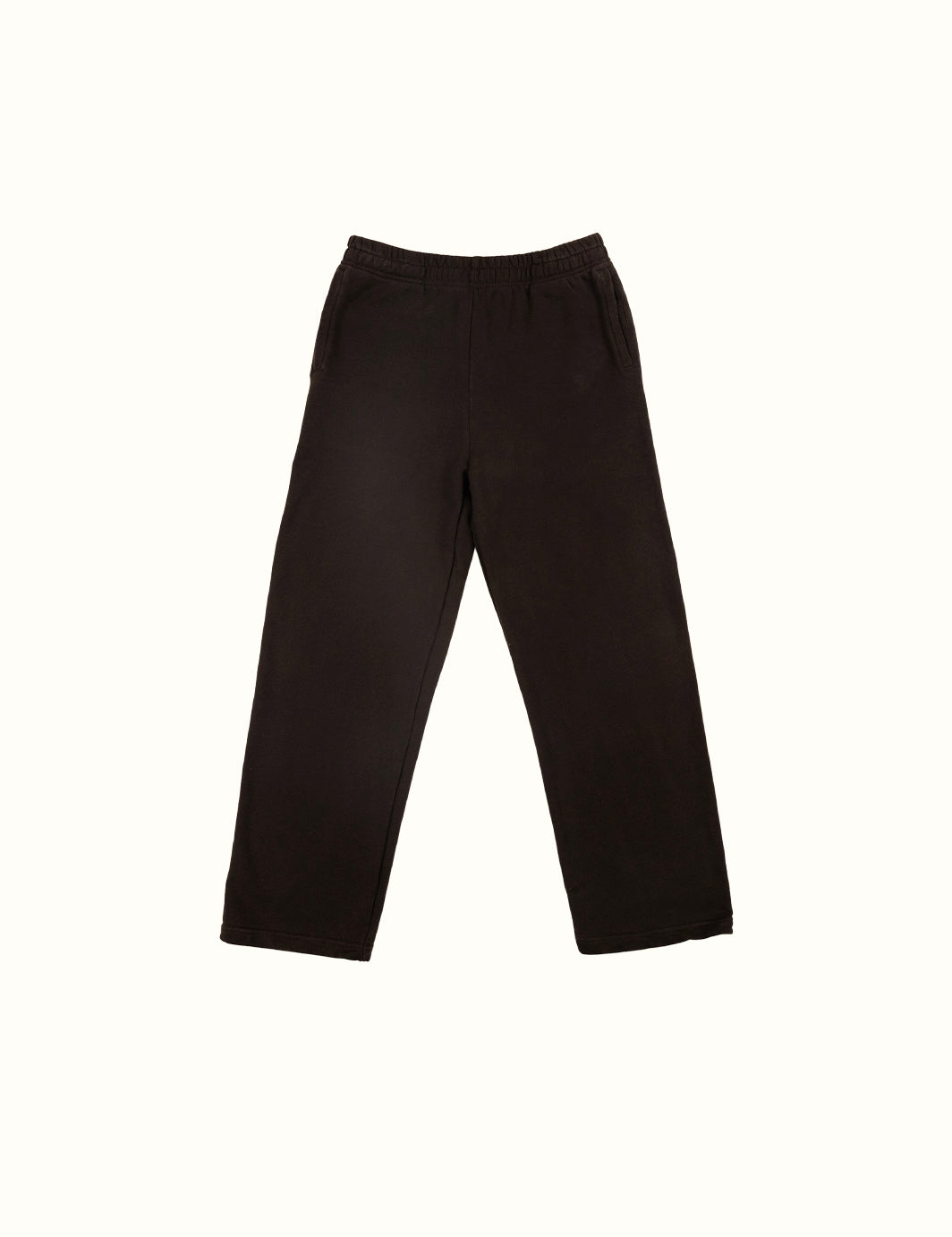 Wide Leg Sweatpant - Black