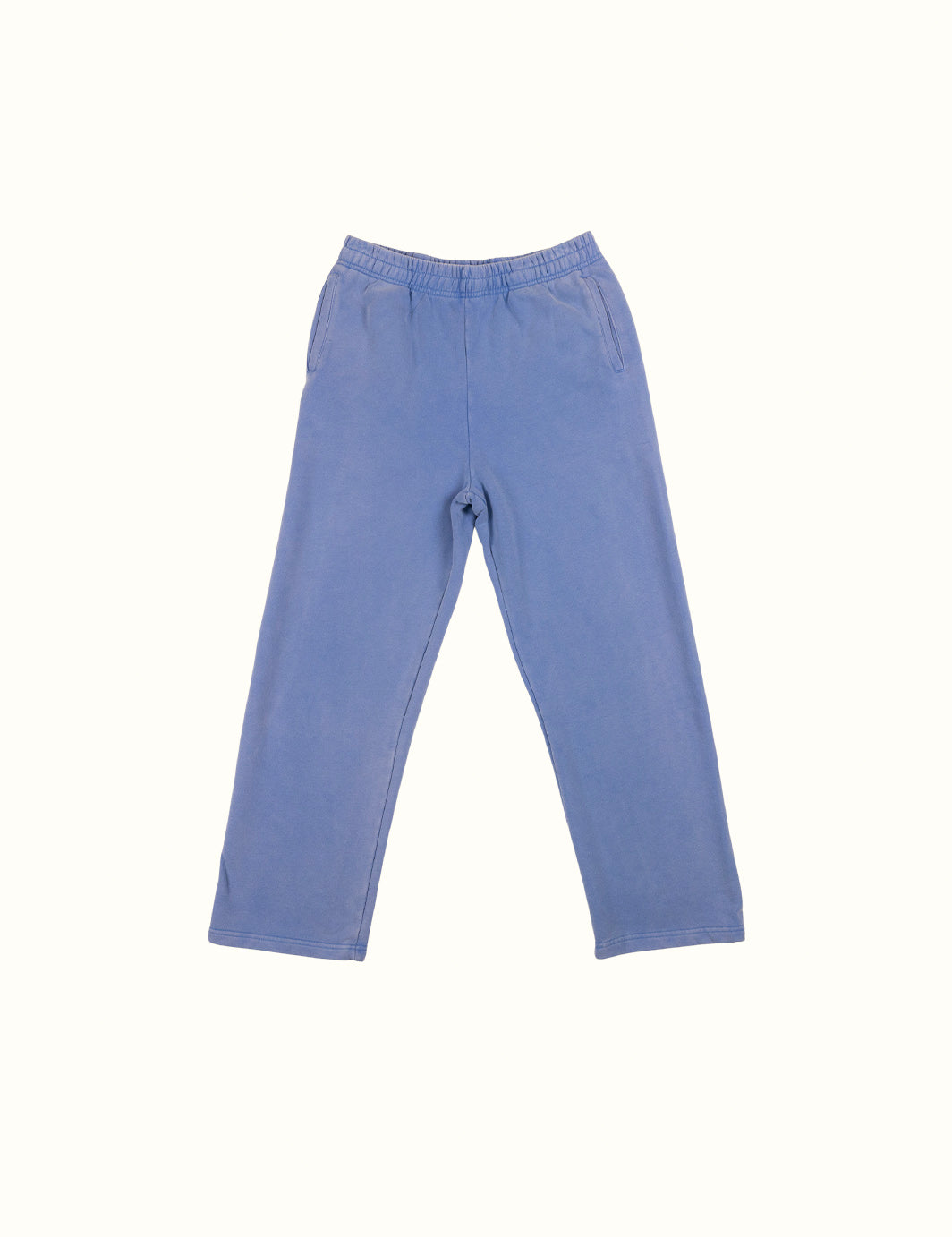 Wide Leg Sweatpant - Blue