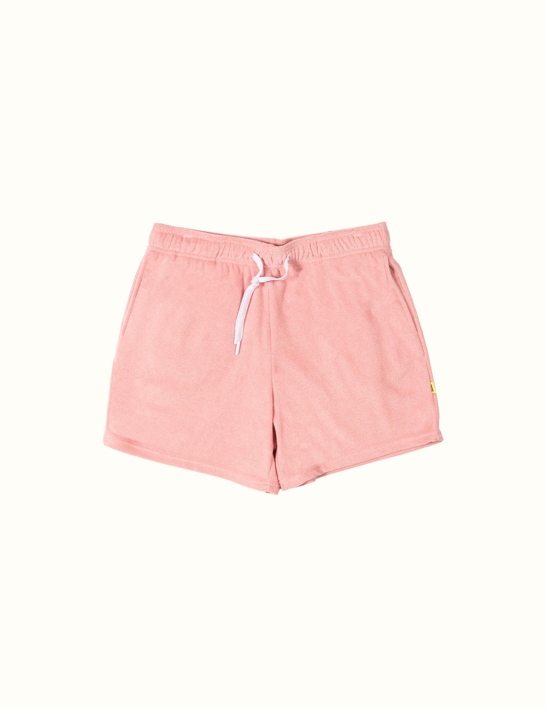 Pink terry hot sale cloth shorts