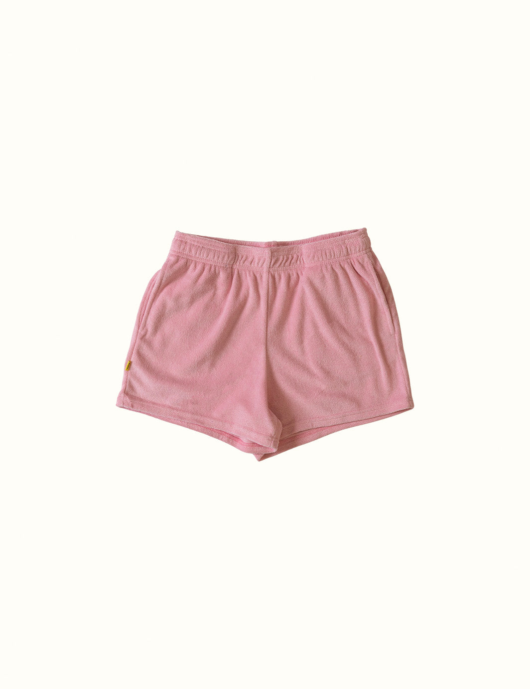 Patou terry-cloth cotton shorts - Pink
